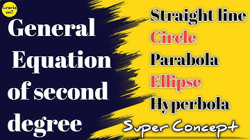 General Equation of Second Degree