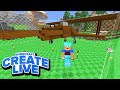 Propellerflugzeug für die Stadt bauen! - Minecraft CREATE LIVE #52