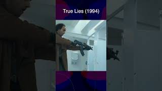 Arnolds Explosive Bathroom Battle In True Lies