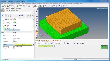 Abaqus - General Contact Setup using HyperMesh