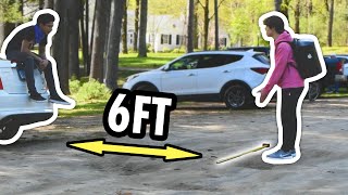 Yelling at Strangers to Stay 6 Feet Apart
