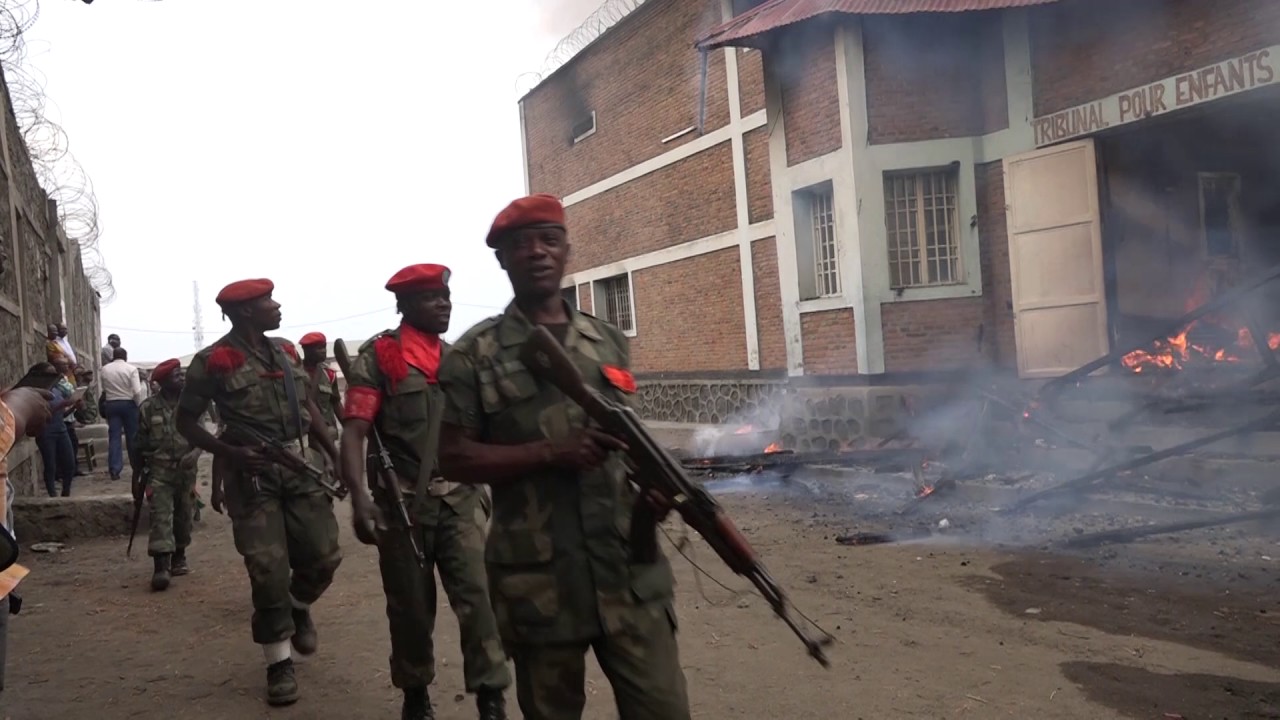 Jela kuu ya Munzenze huko Goma imechomwa moto