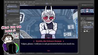Helltaker Screenshot Redraw/OC Doodle