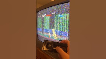This is the Sega Master System II (On A CRT) #kenseiden