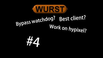 Wurst Client | Hack on Hypixel     Bypass Watchdog?Fly work? #3