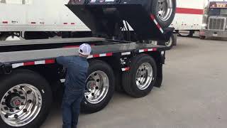 Hud operates a Globe trailer
