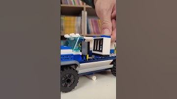 Thumbnail of I will make you a police car out of Lego #family #lego #car #shorts
