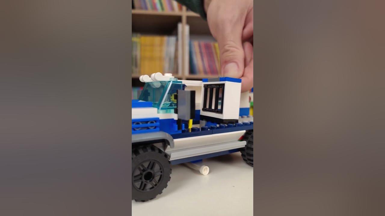 I will make you a police car out of Lego #family #lego #car #shorts