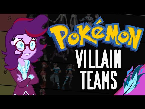 Ranking ALL Pokémon Villain Teams! [Tier List]