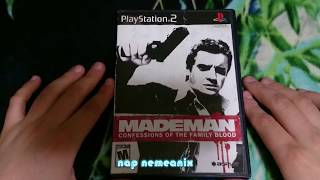 Made Man Confessions Of The Family Blood Unboxing Black Label Complete PS2