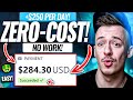 ZERO-COST +$250 Per DAY Method For Newbies (Make Money Online In 2023)