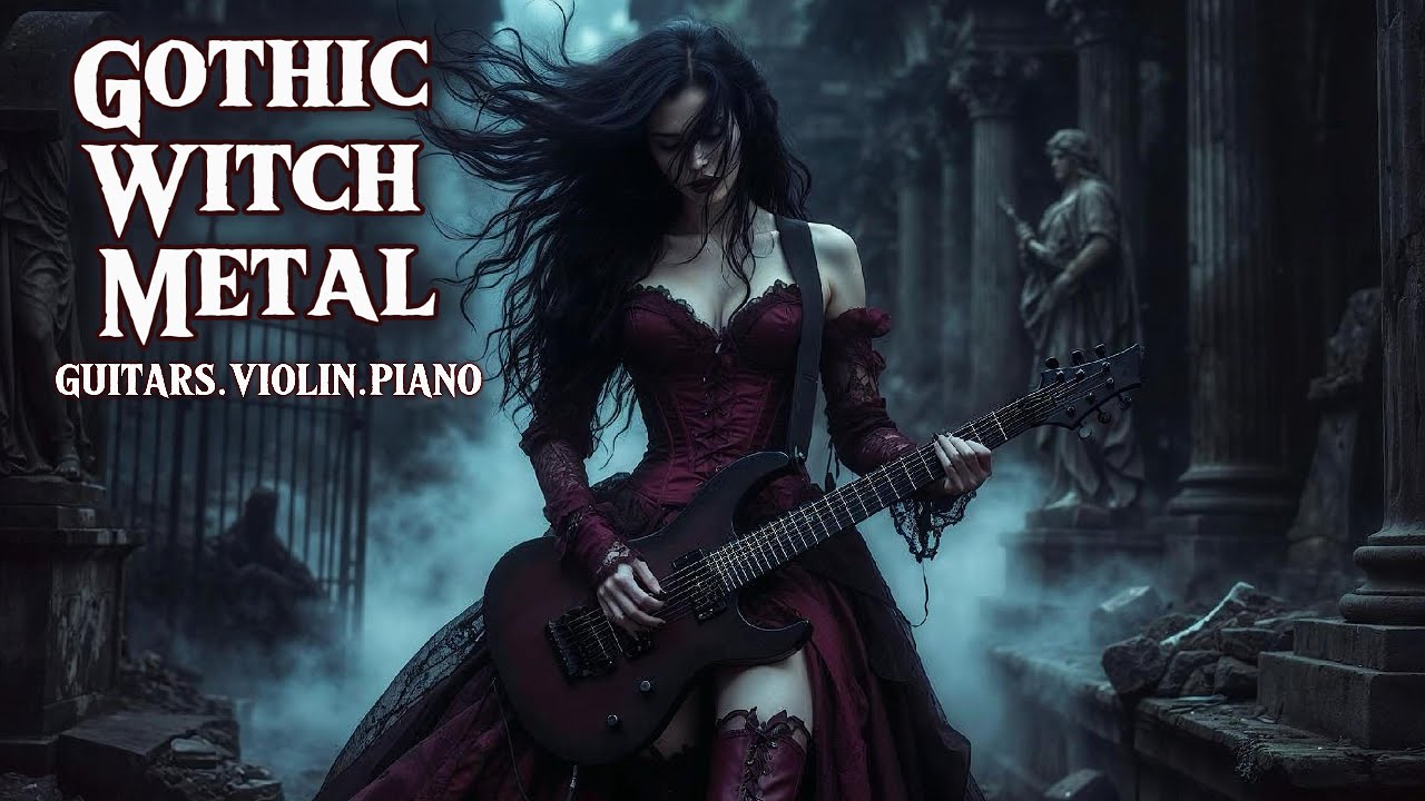 Witch Queen’s Nocturne | Gothic Witch Metal (Violin • Piano • Guitars) | Metal Sirens AI