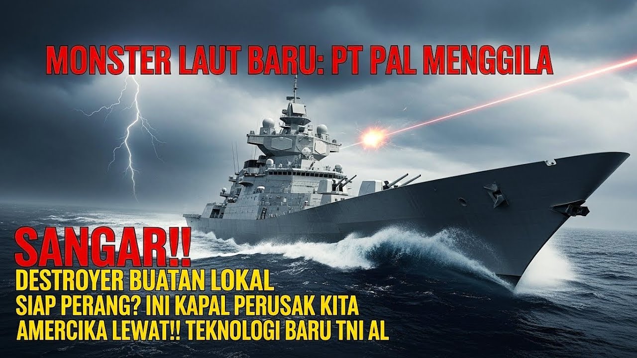 FUTURE PRODUCT PT PAL TAMPILKAN KSSR, DESTROYER - AIRCRAFT CARRIER, OECD RI BUTUH PERSETUJUAN ISRAEL