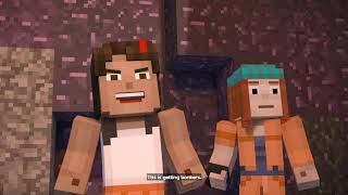 (READ DESCRIPTION) Minecraft: Story Mode Season 2 Episode 3 Part 1 Red Clip Female Jesse