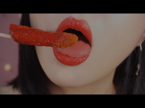 ASMR HOT🔥Takis Lollipop Eating Sounds