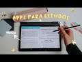 tour *detalhado* pelos meus apps favoritos de escrita e leitura ativa! || TABLET