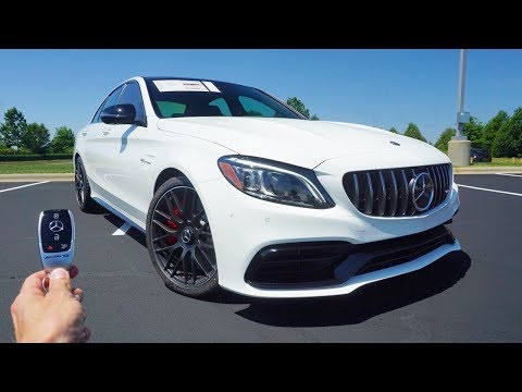 2019-mercedes-benz-c63-s-amg:-start-up,-exhaust,-test-drive-and-review