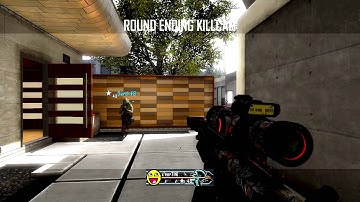 Lucky Wallbang S&D Round Ending Killcam! - Black Ops 2