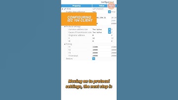 ⚙️ Configuring IEC 104 Client