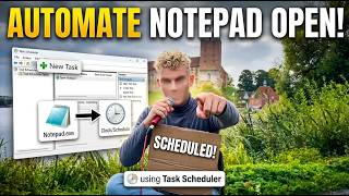 Full How To Create A Bacis Task, With Task Scheduler Guide