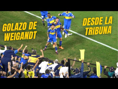 BOCA PASA A OCTAVOS 🏆 | Boca 1 Colo Colo 0 | DESDE LA TRIBUNA