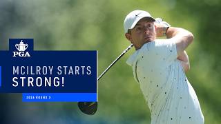 Rory Mcilroy Finds His Groove Early In Round 3 2026 Pga Championship