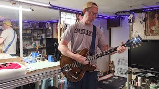 ES-335 fret job demo