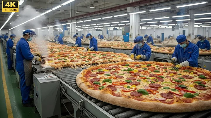 We Made 50,000 Pizzas! 🍕 Inside The Mega-Factory