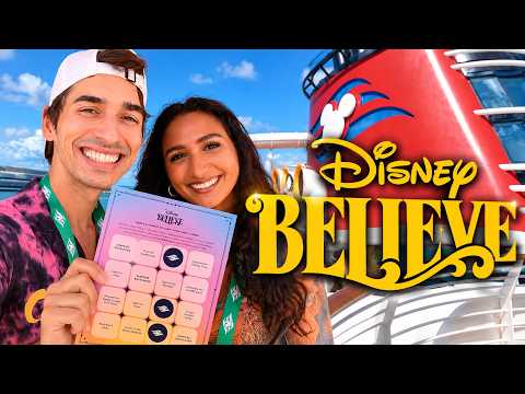 Disney Sent Us On A HUGE Disney Believe Scavenger Hunt Around The Disney Wish!