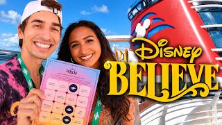 Disney Sent Us On A HUGE Disney Believe Scavenger Hunt Around The Disney Wish!