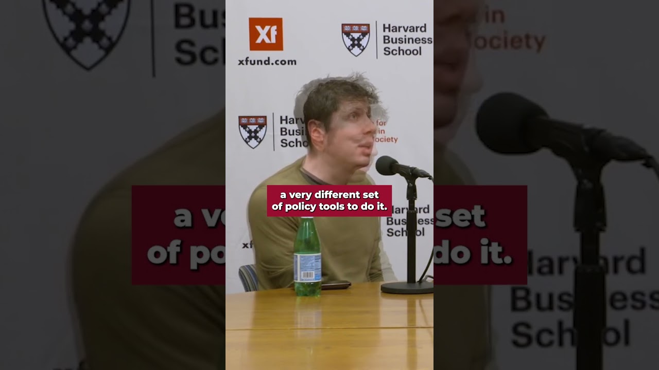 OpenAI CEO Sam Altman on the future of AI policy #StudentPolicyReview #shorts