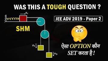 JEE Advanced 2019 Solution | SHM | Let