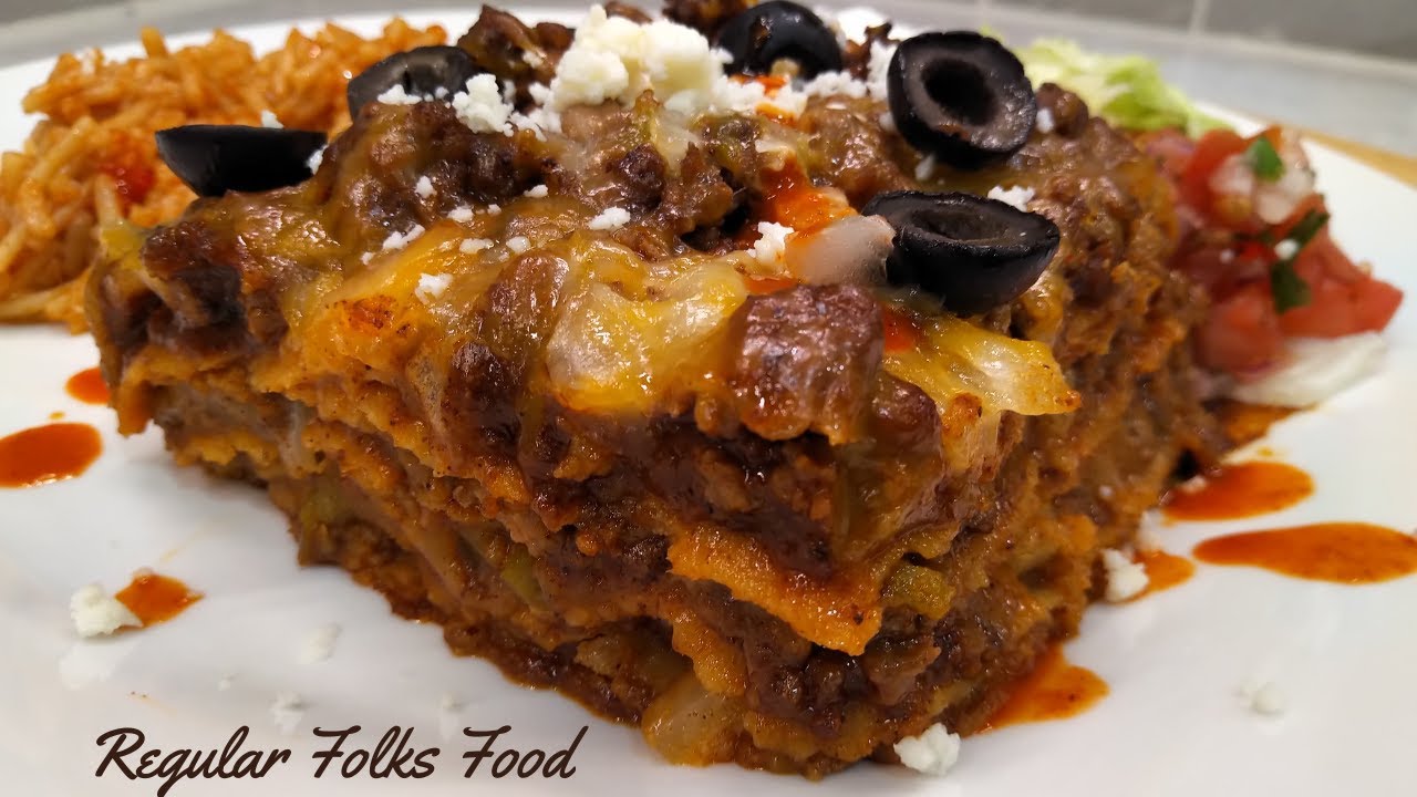 Enchilada Casserole YouTube