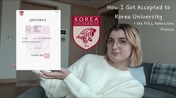 Korea University FULL Application Process | Undergraduate Documents, Essays, Etc. | CΛTHY ❤