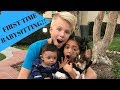 Carson Lueders babysits Ava and Jayden!!! First time EVER babysitting...