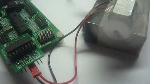 Tutorial 7 - DC Motor Demo (www.piccircuit.com)