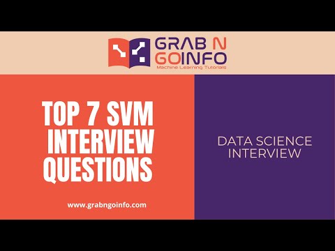 Top 7 Support Vector Machine (SVM) Interview Questions for Data Science and Machine Learning