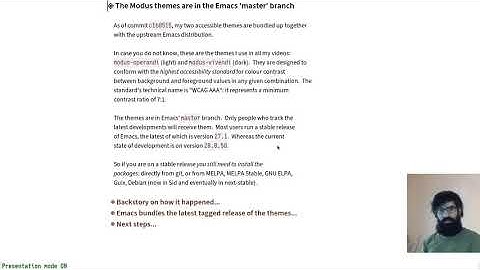 The Modus themes are built into Emacs!!!