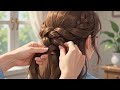 Beautiful Hairstyle for Best Friend | Cute Girls Cartoon