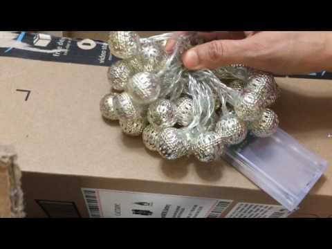 Amazon ramadan decoration string lights and lantern review تعالو تشرفو اش وصلني ليوم من امازون