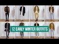 12 Casual Early Winter Outfits for Men | Outfit Ideas Styling 3 Winter Jackets