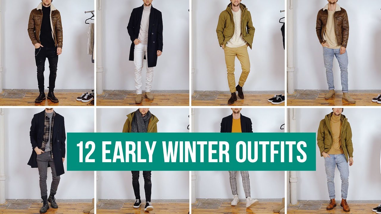 12 Casual Early Winter Outfits for Men