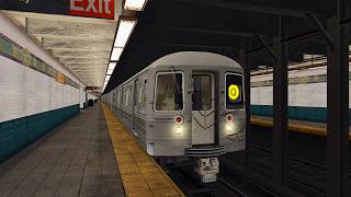 POV: OpenBve | R-68 (Q) Express Train | from Canal Street to 57th Street | BMT Broadway Line