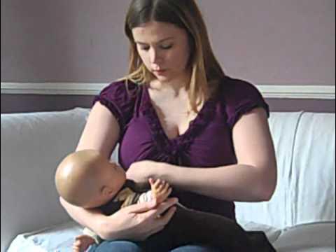Lift Up Breastfeeding Technique