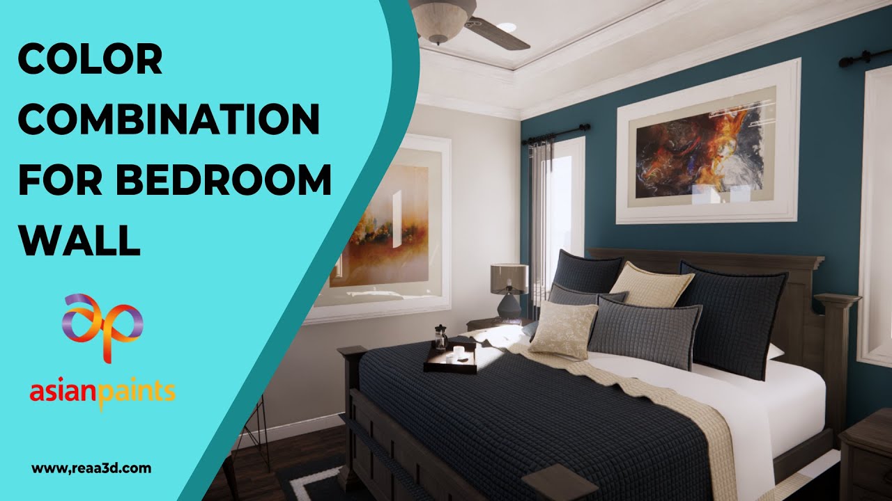 Two Color combination for Bedroom wall part 2 Asian paints bedroom