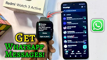 How to Get WhatsApp on Redmi Watch 3 Active | WhatsApp Messages in Redmi Watch 3 Active