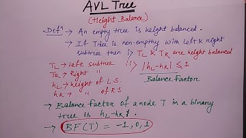 avl tree in data structure in hindi |  Lec-79 | DS | Niharika panda