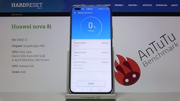 Huawei Nova 8i AnTuTu Storage Benchmark - Storage speed Test