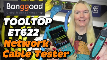 Banggood TOOLTOP ET622 Network Cable Tester Plus Coupon Code!