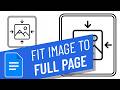 How to Fit Image to Full Page in Google Docs